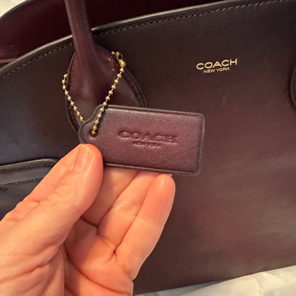 Coach Empire Carryall Bag 40 in Brass Merlot - Picture 2 of 7